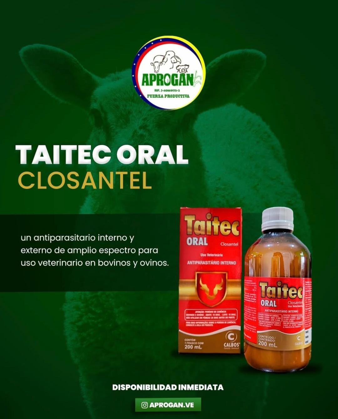 TAITEC ORAL (CLOSANTEL) X 200 ML